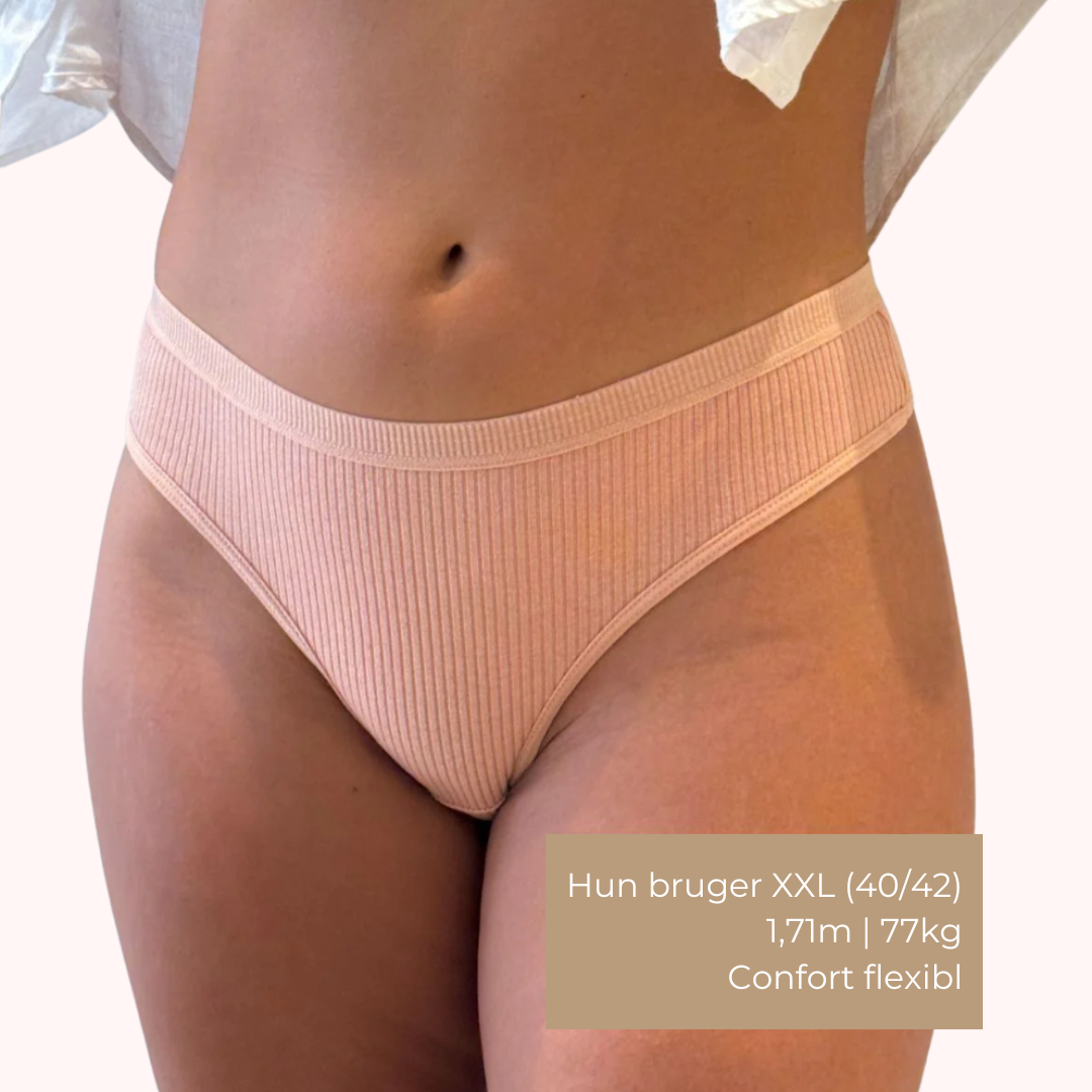 Cotton Confort Thong - Køb 5 få 10