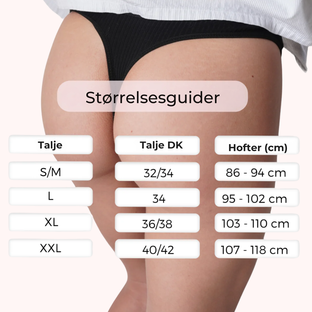 Cotton Confort Thong - Køb 5 få 10