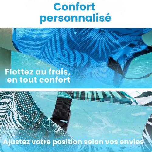 AquaZen™ Le fauteuil flottant premium qui transforme chaque baignade en un véritable moment de détente