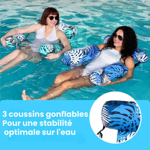 AquaZen™ Le fauteuil flottant premium qui transforme chaque baignade en un véritable moment de détente
