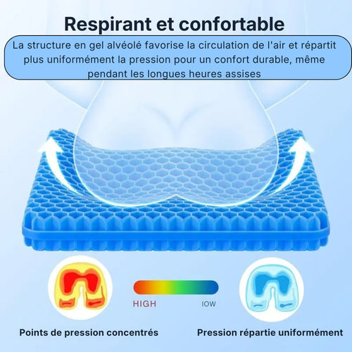 Le coussin Auto qui transforme vos longues heures assises en moments plus confortables