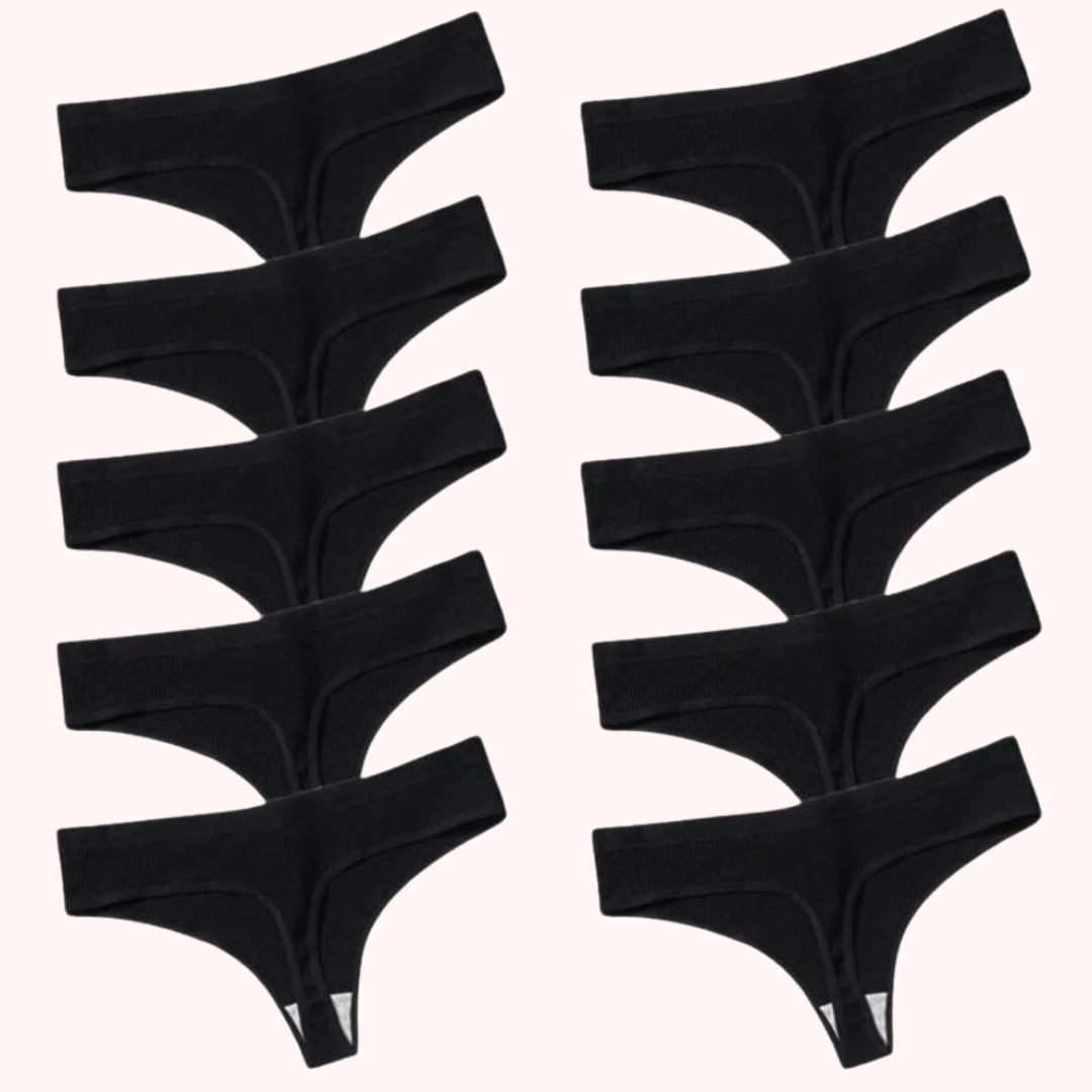 Cotton Confort Thong - Køb 5 få 10