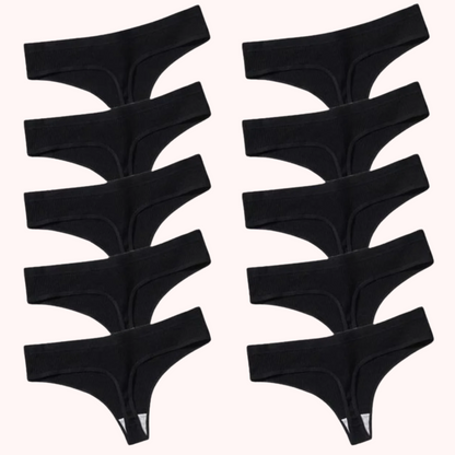 Cotton Confort Thong - Køb 5 få 10