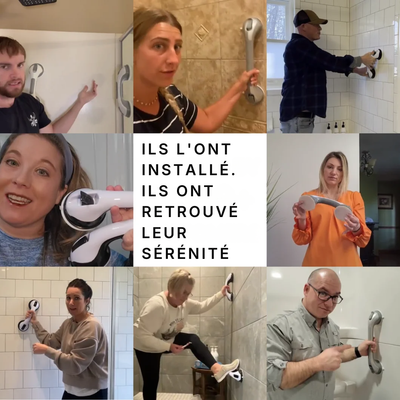 Barre d'appui pour douche