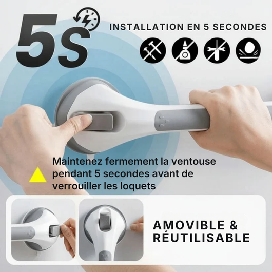 Barre d'appui pour douche
