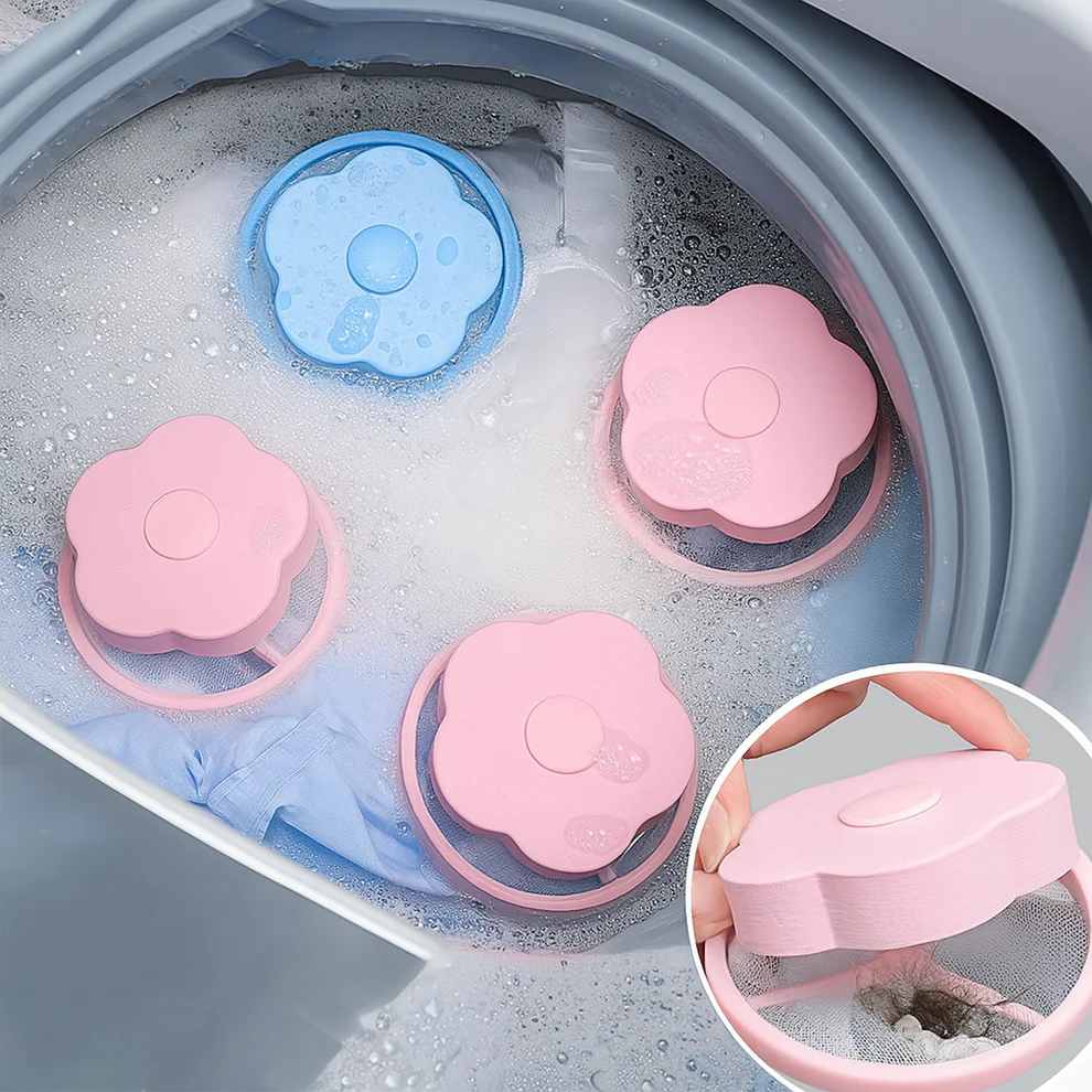 Capsules Attrape-Poils pour Machine à Laver