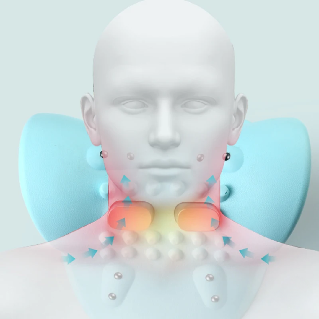 NeckZen™ 4-en-1 Masseur cervical intelligent