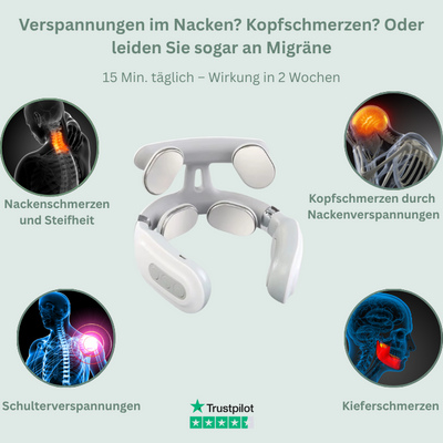 Vitalblom® Tragbarer Nackenmassagegerät