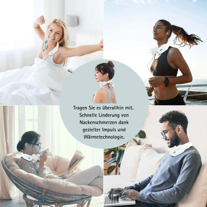 Vitalblom® Tragbarer Nackenmassagegerät